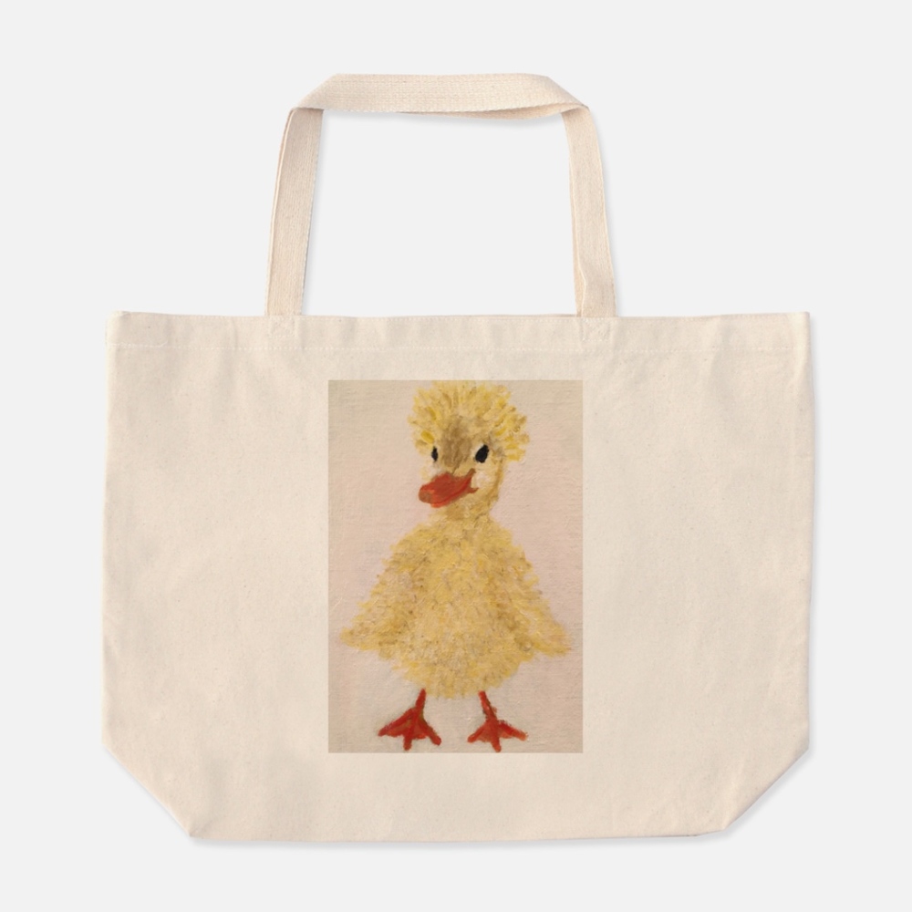 Large "Fuzz Ferguson" Ducky Tote Bag